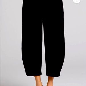 Sympli, Navy, Narrow Lantern Pant.